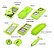Nicer Dicer Plus Cortador Fatiador e Ralador de Legumes Verduras Frutas - Imagem 6