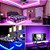 Fita Led Smart Led RGB Colorida P/ TV e Monitor 5 metros Bluethooth com Controle - Imagem 9