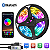 Fita Led Smart Led RGB Colorida P/ TV e Monitor 5 metros Bluethooth com Controle - Imagem 1