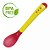 Kit Colher Garfo Silicone Termossensivel Bebê Introdução Alimentar - Imagem 4