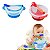 Kit Pratinho Infantil Bebê Prato Com Ventosa c/ Talher - Imagem 1
