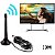 Antena Digital Tv Interna Amplificada Hdtv 4k Hd – Cabo 3m - Imagem 1