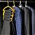 Cabide Rotativo Flexível Para Calças, Vestidos, Paletós e Calçados - Imagem 3