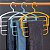 Cabide Rotativo Flexível Para Calças, Vestidos, Paletós e Calçados - Imagem 1