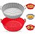 Forma Para Air Fryer De Silicone Antiaderente – Sem Sujeira - Imagem 1