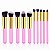 Kit Pincel Para Maquiagem Para Esfumar Contorno Kabuki – 10 Peças - Imagem 4