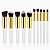 Kit Pincel Para Maquiagem Para Esfumar Contorno Kabuki – 10 Peças - Imagem 5