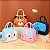 Bolsa Térmica Infantil Lancheira Escolar Marmita C/ Alça Estampas Animais Fofos 3D - Imagem 1