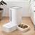 Tigela Dupla De Alimentação Comedouro Pet Com Separação Automática - Imagem 1