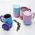 Caneca Bicolor Parede Dupla 250ml - Imagem 1