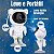 Astronauta Luminária Projetor De Luz Estrela Galáxia Nebulosa - Imagem 5