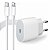 Cabo Carregador + Fonte Compatível iPhone SE X Xr 11 12 13pro Usb-c 20w - Imagem 1