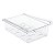 Organizador Geladeira Gaveta Quadrado Frutas Transparente - Imagem 3