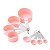 Kit Medidor Culinário Colher Copo Em Aço Inox – 08 Peças - Imagem 6