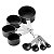 Kit Medidor Culinário Colher Copo Em Aço Inox – 08 Peças - Imagem 5
