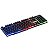 Kit Teclado + Mouse Iluminado LED RGB Semi Mecânico BKG 550 2400 DPI - Imagem 5