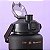 Kit Garrafa Motivacional Squeeze Cor Preto- 03 Peças - Imagem 6