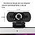 Webcam Full Hd 1080p USB Com Microfone – Cor Preto - Imagem 8
