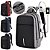 Mochila porta notebook confeccionada em nylon - Imagem 1