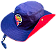 CHAPÉU AUSTRALIANO LÍDER - AZUL E VERMELHO - LD4 - Imagem 1