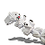 PRENDEDOR 3D ARTICULADO - RAPOSA POLAR - Imagem 2
