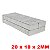 Imã De Neodímio Bloco 20mm x 10mm x 2mm *20 Peças* - Imagem 4