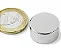 Imã De Neodímio Disco 22mm x 10mm - N42 - Imagem 5