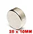 Imã De Neodímio Disco 25mm x 10mm - N42 - Imagem 2