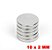 Imã De Neodímio Disco 10mm X 2mm - N42 - Imagem 7