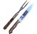 15 Kits Churrasco Personalizados - Garfo / Faca / Estojo - Imagem 6