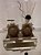 Kit Lavabo dourado/ marrom Luxo - Imagem 4