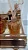 Kit lavabo Luxo trio ambar  com caixinhas - Imagem 1