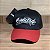 Boné Osascorte Bordado - Strapback - Preto/Vermelho - Imagem 1