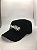 BONÉ FIVE PANEL PRETO - ABA CURVA - Imagem 1