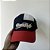 BONÉ FIVE PANEL VERMELHO/ MARINHO - ABA CURVA - Imagem 3