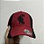 Boné aba Curva Bordado XT660 - vermelho com preto - Imagem 2