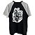CAMISETA RAGLAN CHORA AGORA RI DEPOIS - CINZA/PRETO - Imagem 2