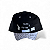 Boné escrita OSASCORTE - DAD HAT -  Aba Curva PRETO COM BRANCO - Imagem 2