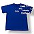 CAMISETA INFANTIL - ESCRITA OSASCORTE LATERAL - AZUL ROYAL - Imagem 1