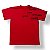 CAMISETA INFANTIL - ESCRITA OSASCORTE LATERAL - VERMELHO COM PRETO - Imagem 1