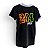POLO 244 OSASCORTE - PRETA LOGO DEGRADÊ LARANJA/VERDE - Imagem 1