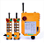 CONTROLE REMOTO TELECRANE MODELO F24-8D COM 2 TRANSMISSOR - Imagem 1
