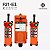 Radio Controle Remoto Industrial Modelo: F21-E1 ( COM 1 RECEPTOR X 2 TRANSMISSOR ) - Imagem 3
