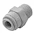 DMFIT Conexão Engate Rápido3/8 x 1/4 Rosca Macho AMCF0604 -133 - Imagem 1