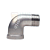 Cotovelo 90 Inox 304 1/2" Macho + Femea -86 - Imagem 1