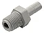 Adaptador/conector de rosca 3/8" ASABT0606 -43 - Imagem 1