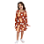 Vestido feminino infantil manga longa capivara - Imagem 4