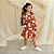 Vestido feminino infantil manga longa capivara - Imagem 1