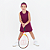 Conjunto Infantil Fitness Short Saia com Top Ingrid - Imagem 2