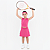 Conjunto Infantil Fitness Short Saia com Top Leide - Imagem 1